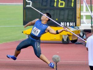 Akihiro Yamazaki, Atlet Lempar Lembing 1 Tangan