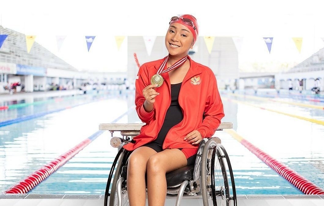 kisah Laura Aurelia Dinda disabilitas yang berprestasi