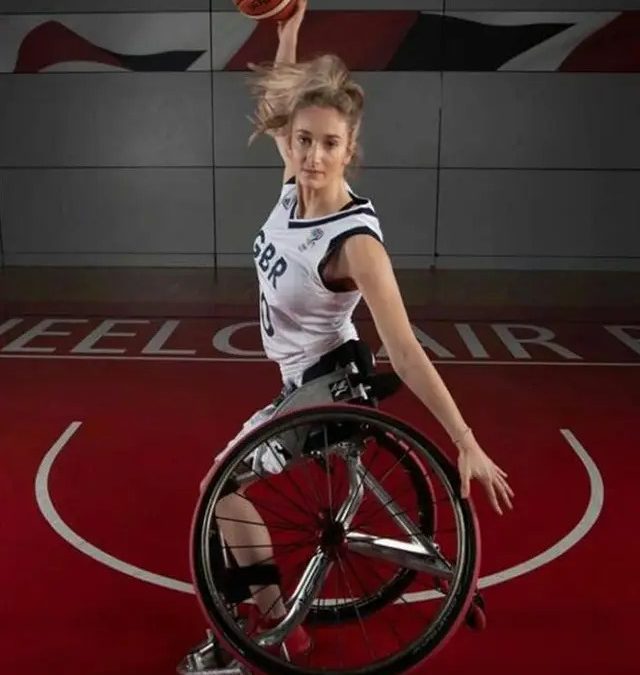 Pebasket Disabilitas Amy Conroy