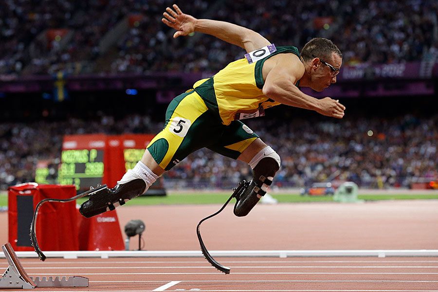 Oscar Pistorius Atlet Peraih 3 emas Paralimpiade Beijing 2008
