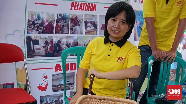 Lydia, Penyandang Disabilitas yang Bikin Kursi Roda