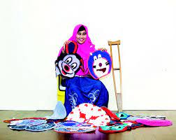 Irma Suryati Seorang Penyandang Cacat Sukses Jadi Pengusaha Keset