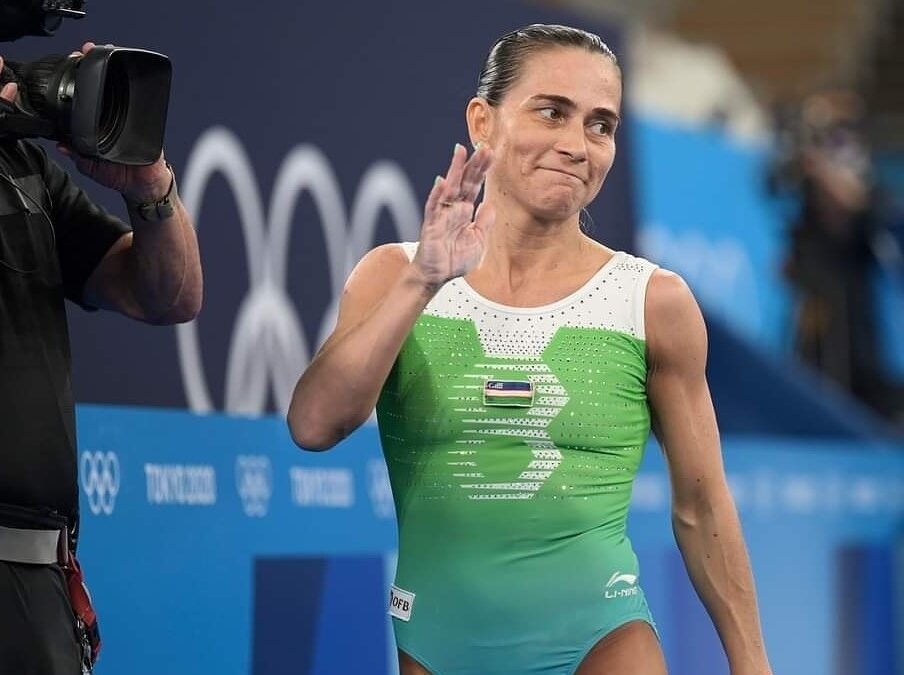 Oksana Chusovitina (Gimnastik) – Uzbekistan/Jerman