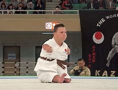 Atlet karate dengan kekurangan Dave Kengen