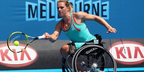 Esther Vergeer (Belanda) – Pemain tenis kursi roda