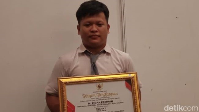 Zaidan, atlet disiplin yang menuai hasil