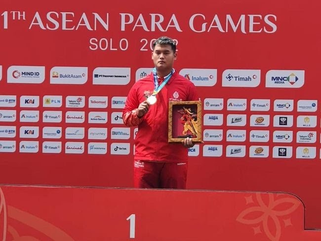ASEAN Para Games 2022: Marcelino Atlet Difabel Netra Tegal Sabet 2 Emas