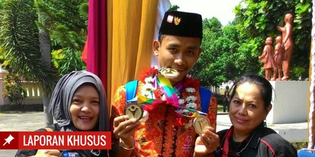 Dimas Prasetyo, Smash Maut Penyandang Grahita