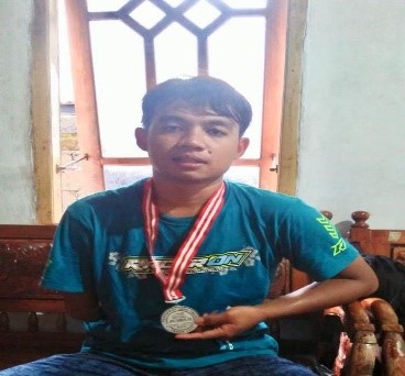 Mohammad Saerozi Atlet Disabilitas Berprestasi : Bermodal Suport Orang Tua dan Percaya Diri