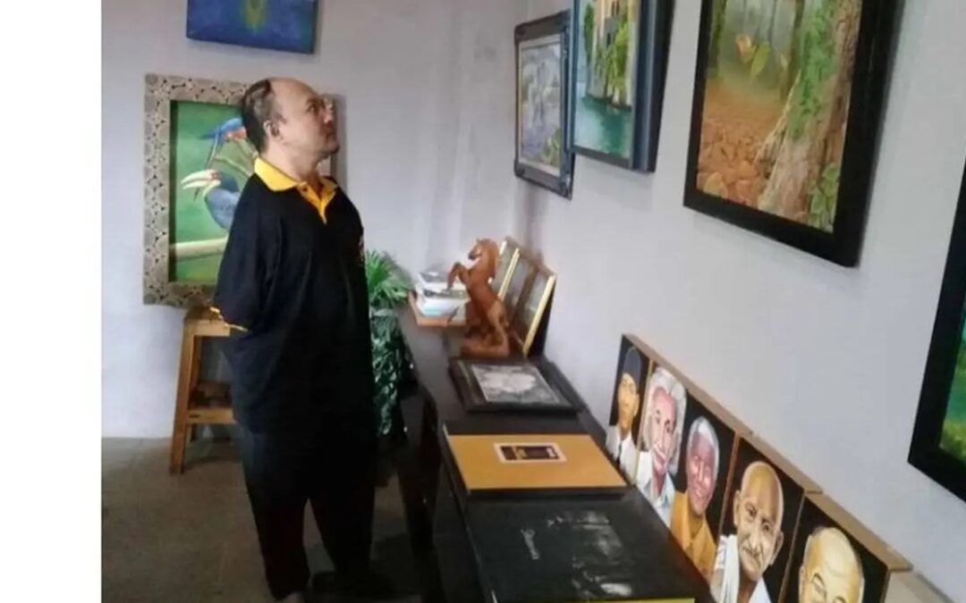 Sabar Subandi Memperoleh Penghargaan Di Bidang Seni Lukis