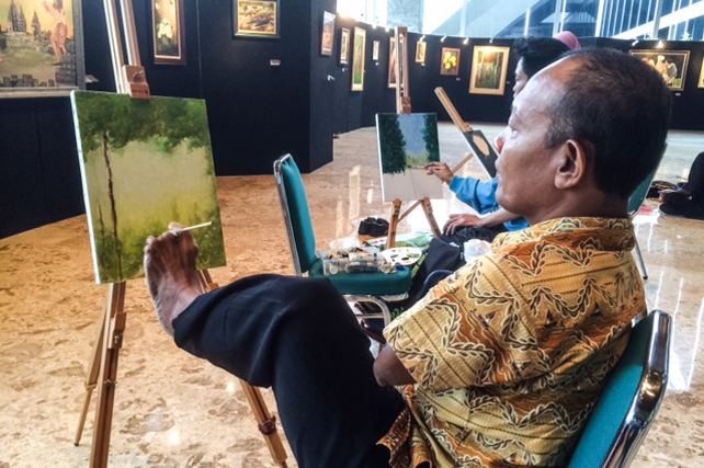 Seniman Penyandang Disabilitas Fadli Zon