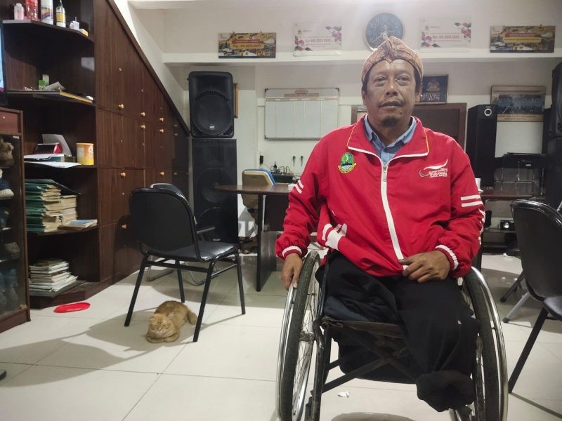 Djumono Aktivitas di Organisasi dan Atlet Paralympic