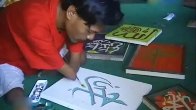 Cecep Herman: Pelukis Berbakat dengan Keterbatasan Fisik