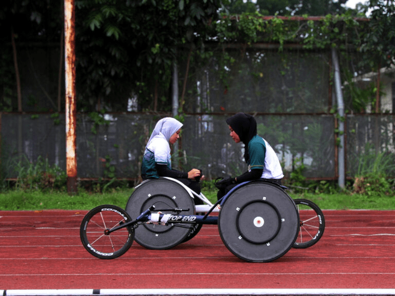 Perjuangan Seorang atlet disabilitas menghadapi Pekan Paralimpik Nasional