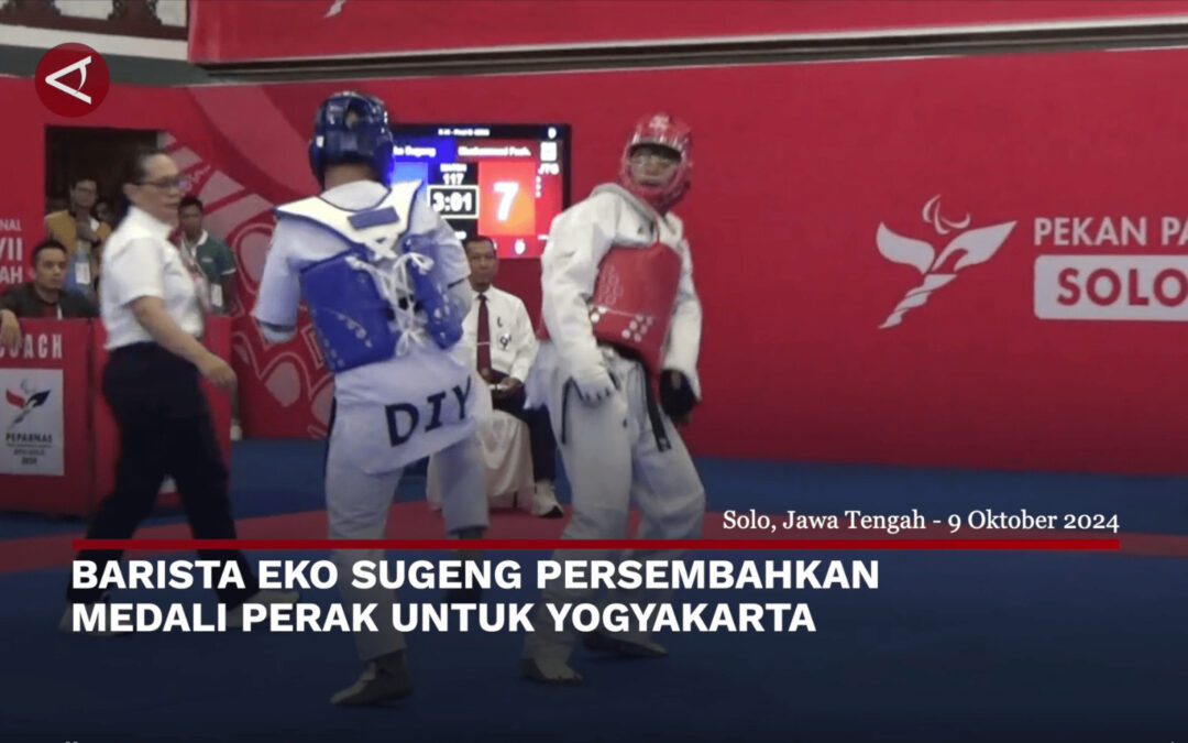 Barista Eko Sugeng persembahkan medali perak untuk Yogyakarta