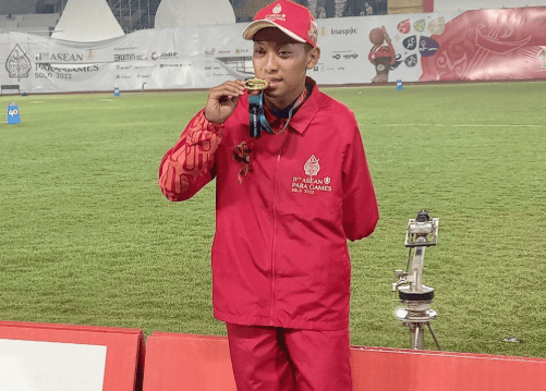 Perjalanan Firza dan Kontribusinya di ASEAN Para Games 2022