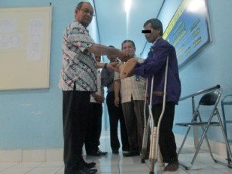RSUP H. Adam Malik memproduksi kaki dan tangan palsu untuk penyandang disabilitas melalui layanan rehabilitasi medik