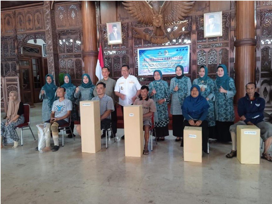 Bantuan Kaki Palsu bagi Penyandang Disabilitas untuk Meningkatkan Motivasi dan Semangat Berwirausaha