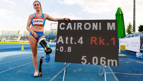 Kaki Prostetik Martina Caironi: Atlet Paralimpiade Italia