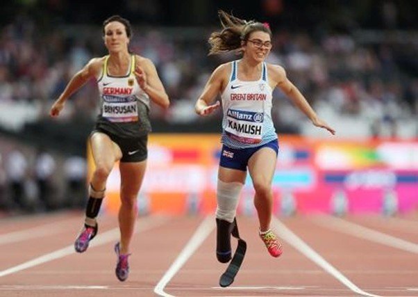 Kaki Prostetik Sophie Kamlish dan Prestasi Para Atletik