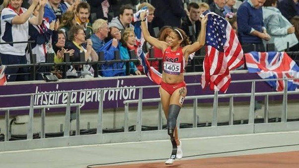Kaki Prostetik April Holmes dan Emas Paralimpiade