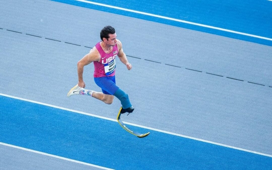 Kaki Prostetik Jarryd Wallace dan Prestasi Para Atletik
